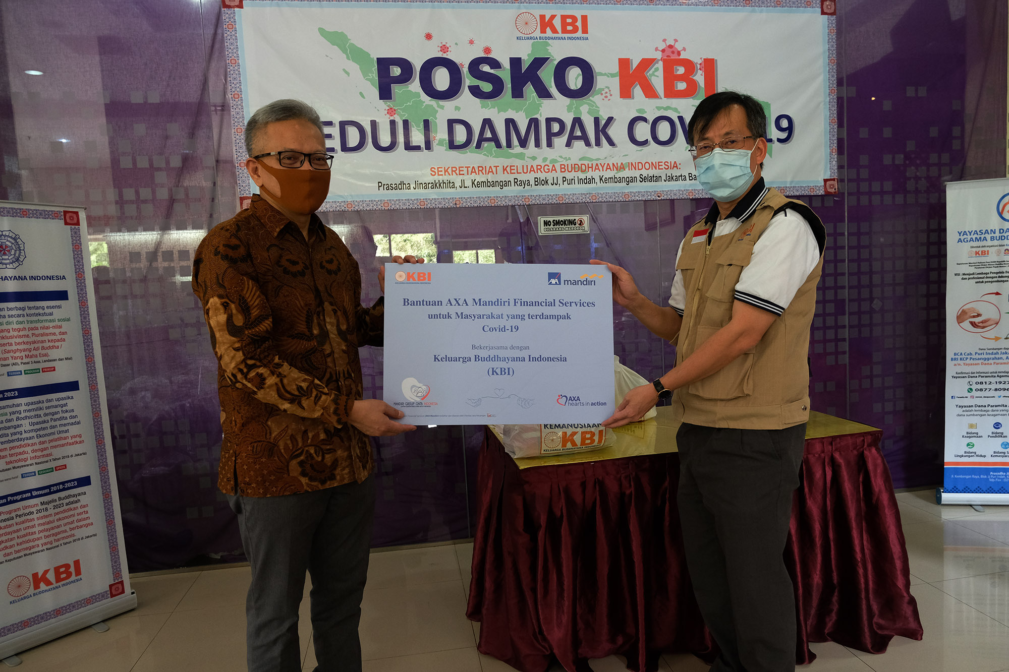 AXA Mandiri dan Yayasan Dana Paramita Siap Distribusikan Paket Donasi